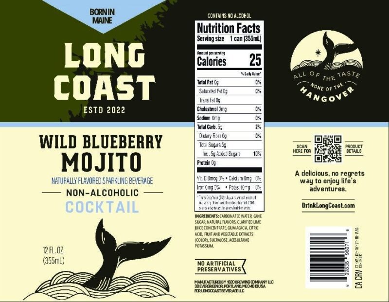 Non-Infused Wild Blueberry Mojito