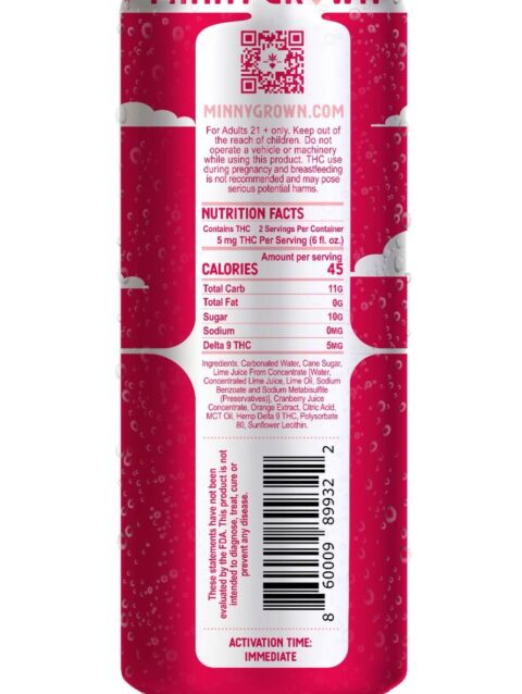 THC Cocktail – Boat Cruise Cosmo