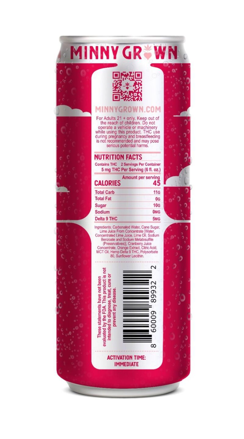 THC Cocktail – Boat Cruise Cosmo