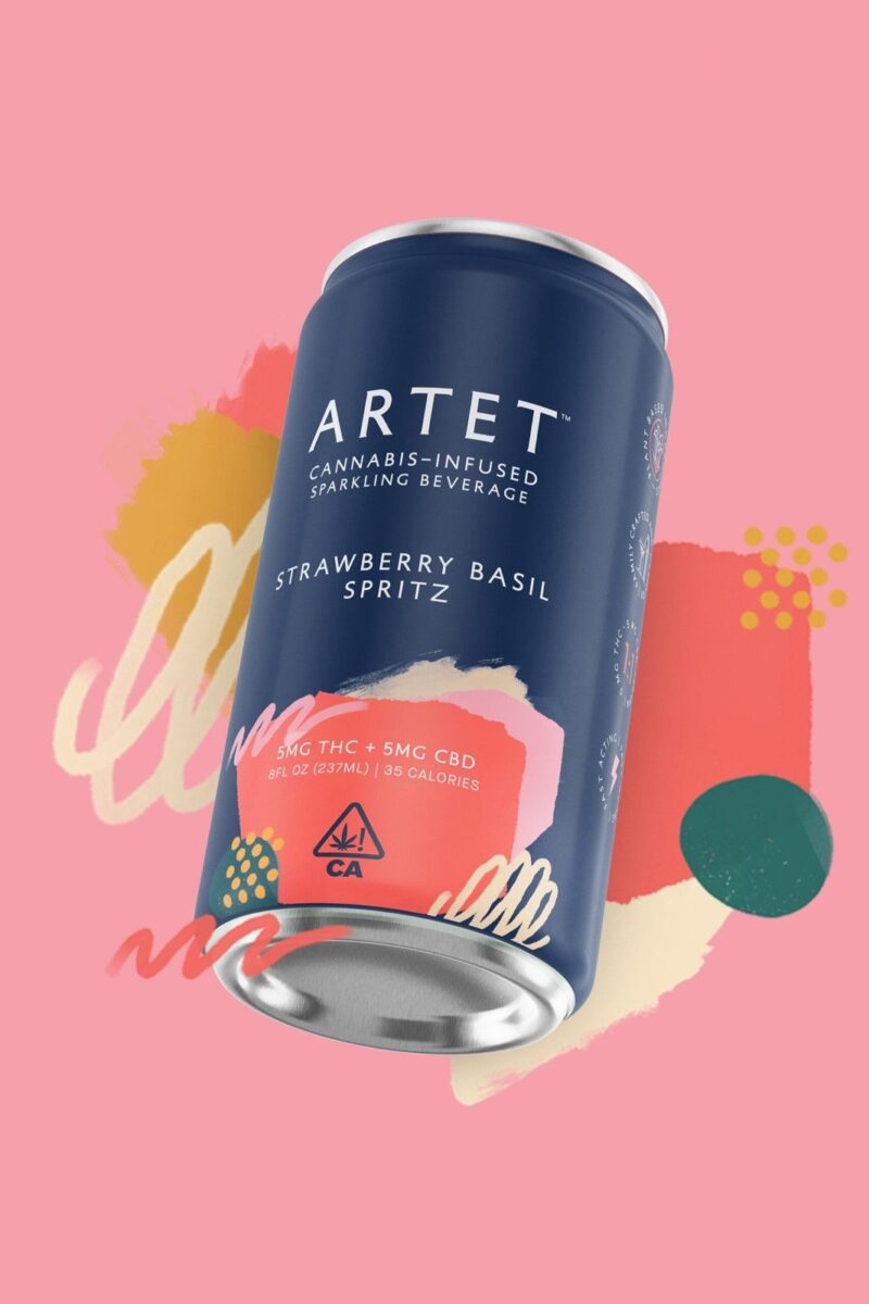 Artet Strawberry Basil Spritz