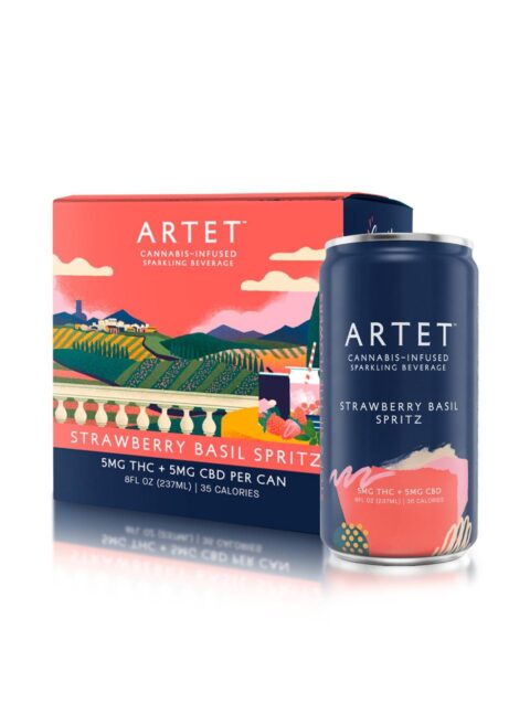 Strawberry Basil Spritz