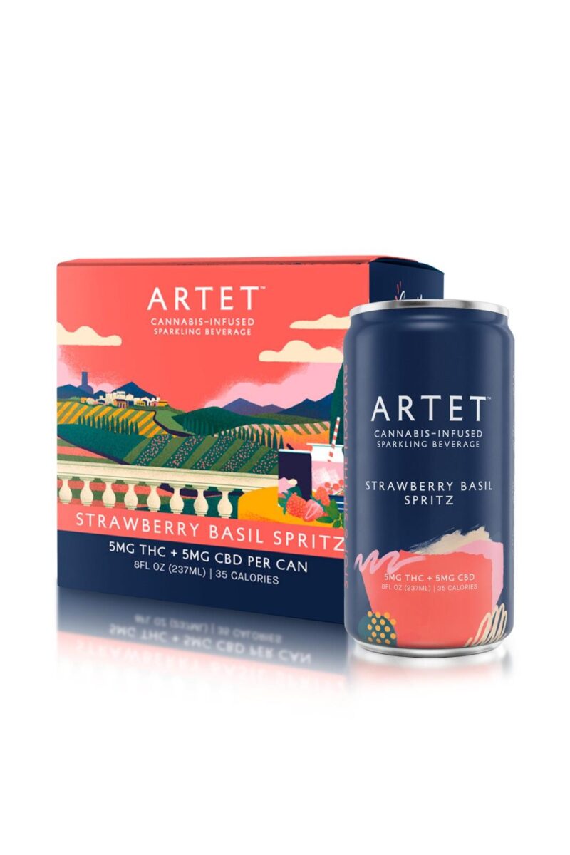 Strawberry Basil Spritz