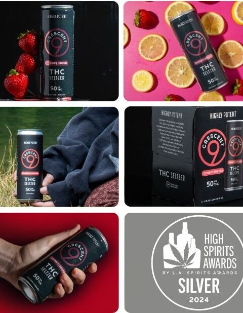 Crescent 9 High-Potency THC Seltzer