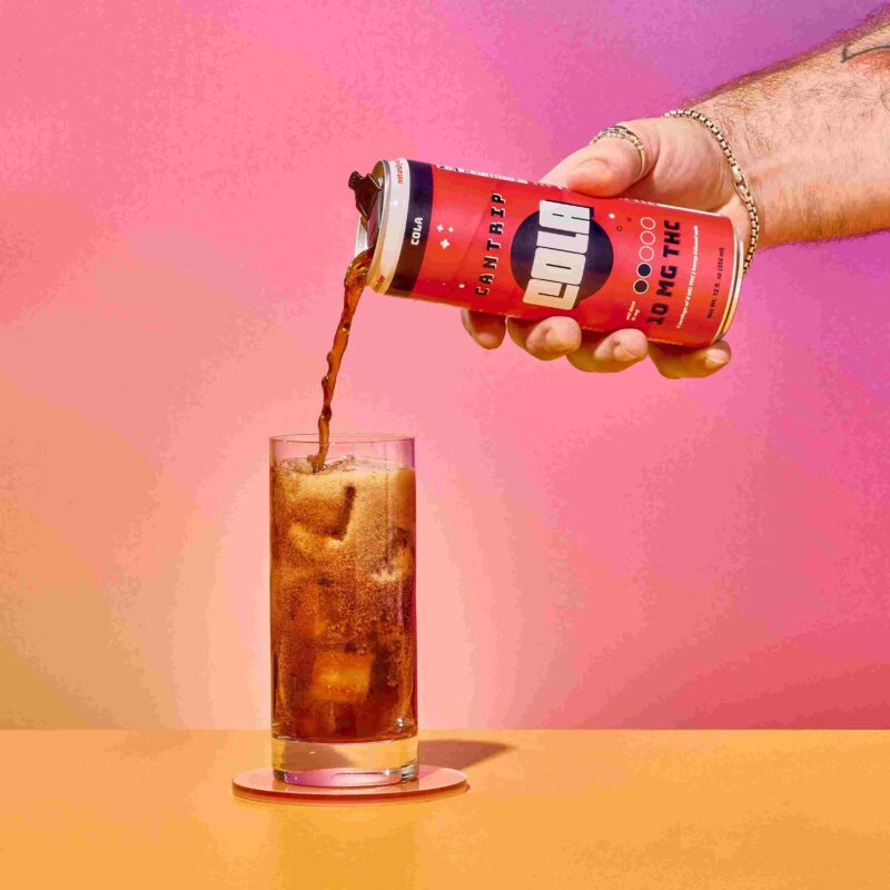 Cantrip THC Cola – Classic Cola Flavor – 10mg THC per Can - Image 2