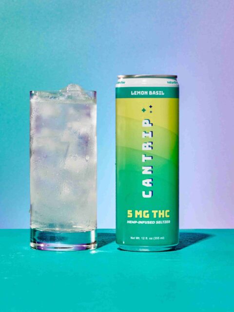 Lemon Basil THC Seltzer