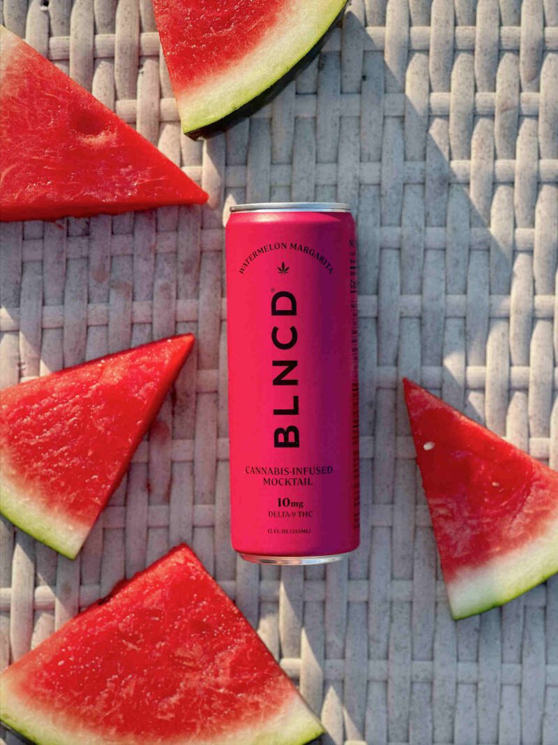 BLNCD Watermelon Margarita THC Mocktail + 10mg THC Infusion + Refreshing Relaxation - Image 2