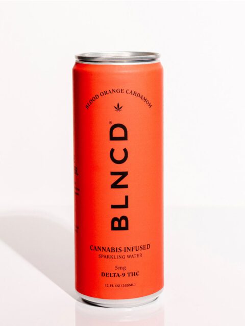 Blood Orange Cardamom – THC Sparkling Water