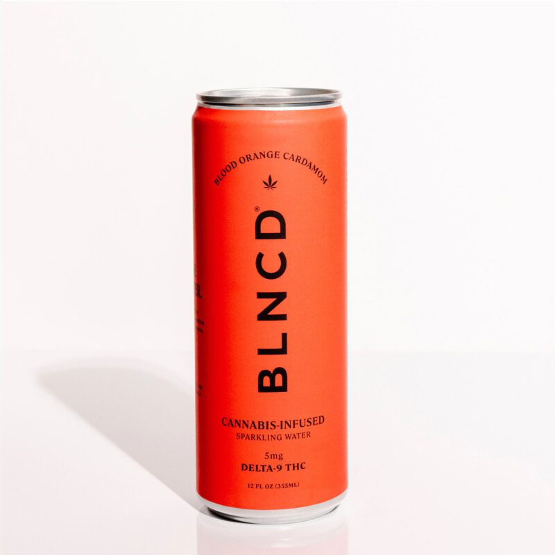 Blood Orange Cardamom – THC Sparkling Water