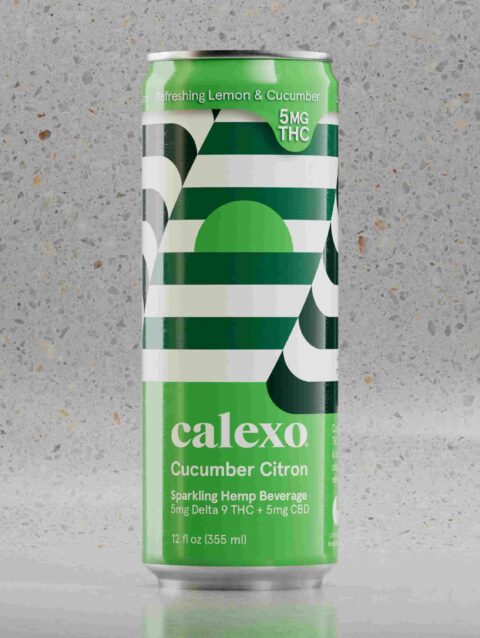 Cucumber Citron 12oz. Sparkling Hemp Beverage