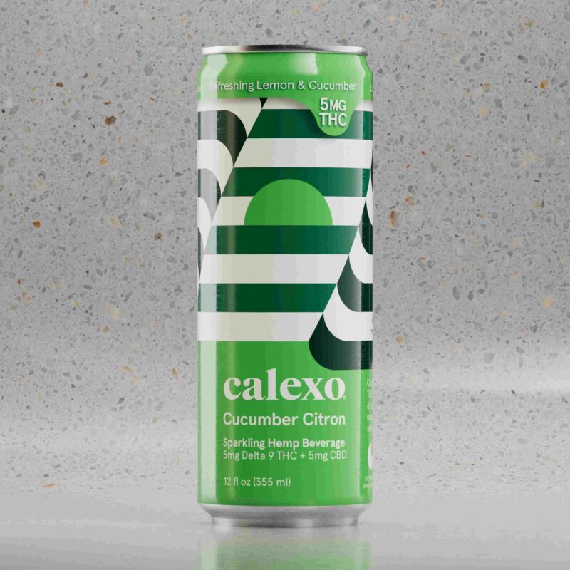 Cucumber Citron 12oz. Sparkling Hemp Beverage