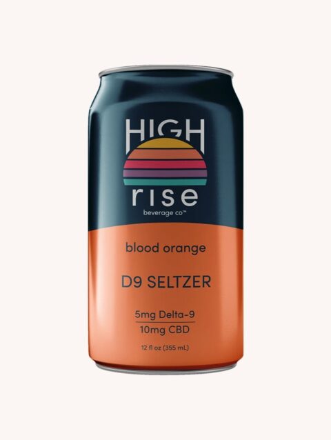 Blood Orange D9 THC Seltzer