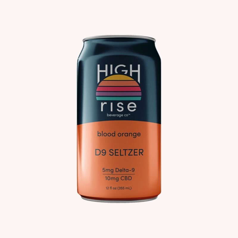 Blood Orange D9 THC Seltzer