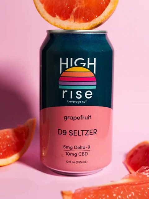 Grapefruit D9 THC Seltzer