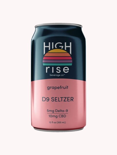 Grapefruit D9 THC Seltzer