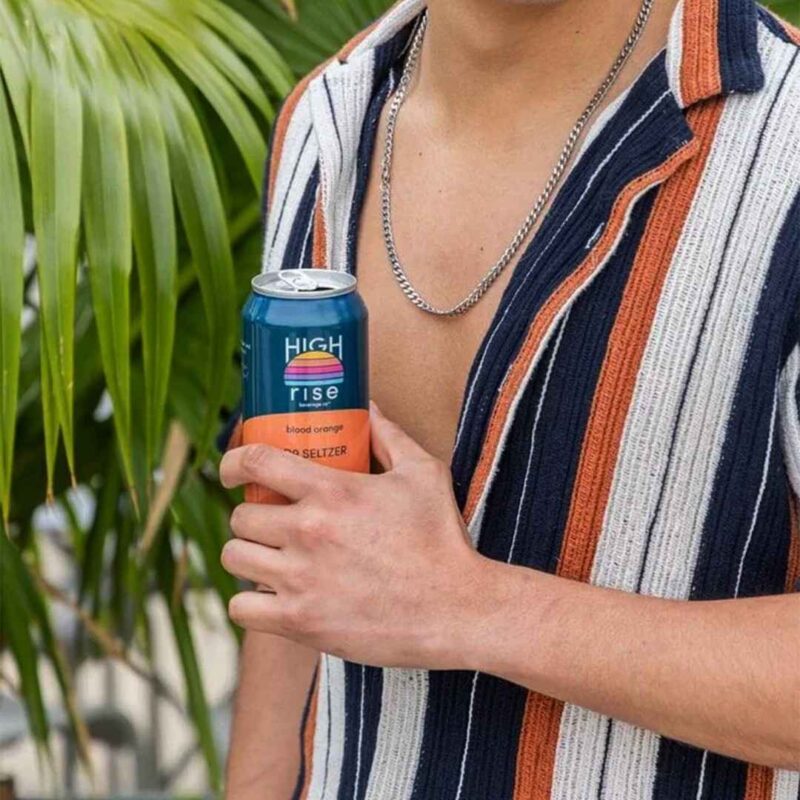Blood Orange D9 THC Seltzer