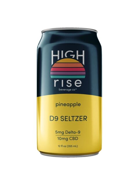 Pineapple D9 THC Seltzer