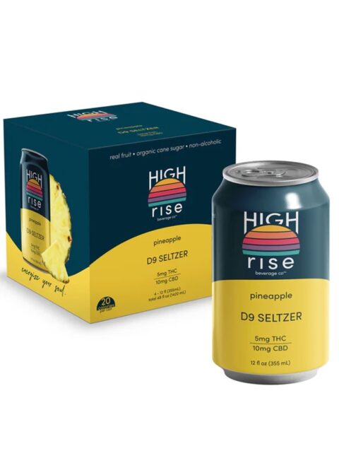 Pineapple D9 THC Seltzer