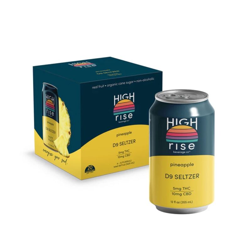 Pineapple D9 THC Seltzer