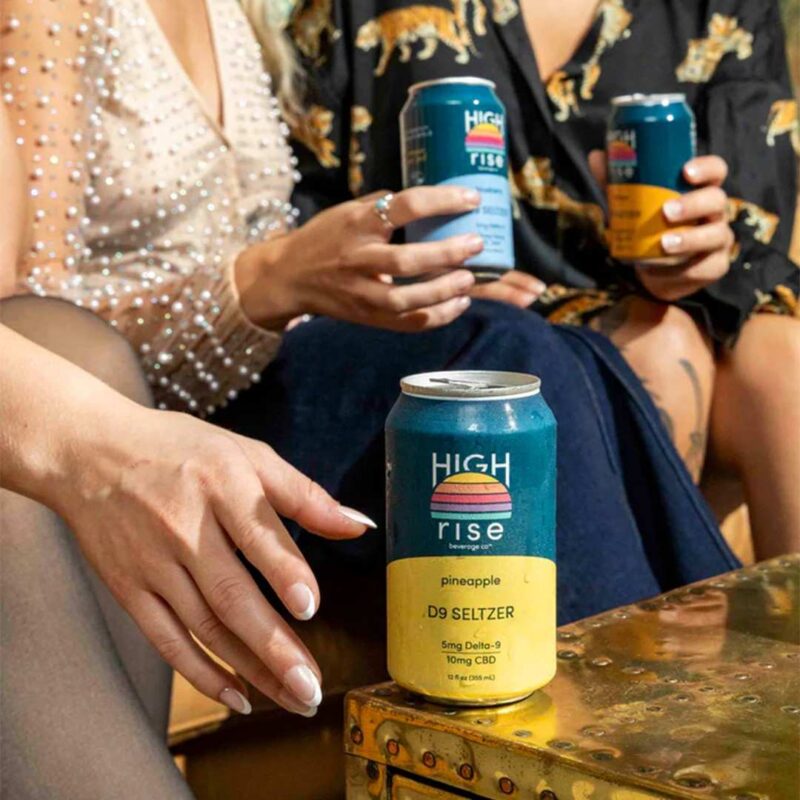 Pineapple D9 THC Seltzer