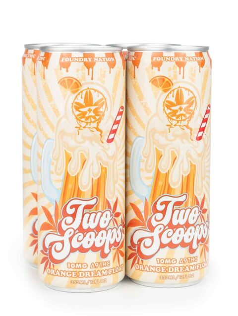 Two Scoops – Orange Dream Float 10mg THC