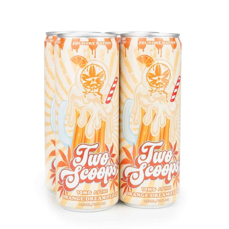 Two Scoops – Orange Dream Float 10mg THC