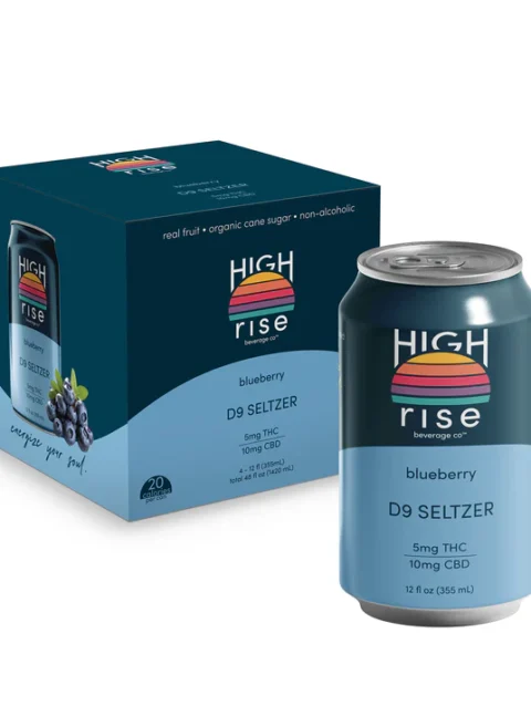 Blueberry D9 THC Seltzer
