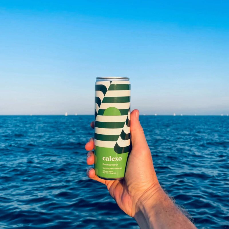 Cucumber Citron 12oz. Sparkling Hemp Beverage