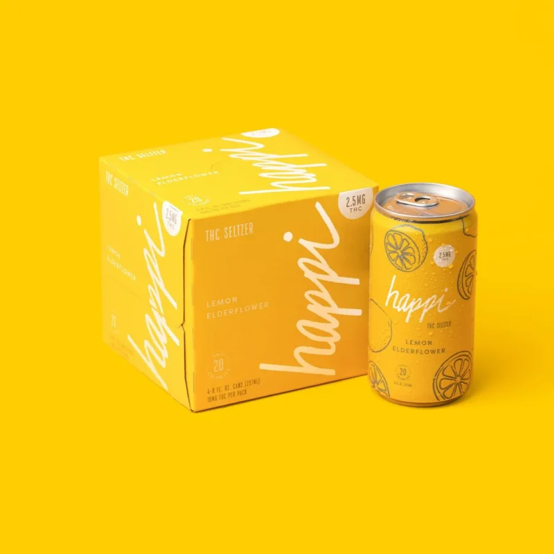 Lemon Elderflower THC Seltzer