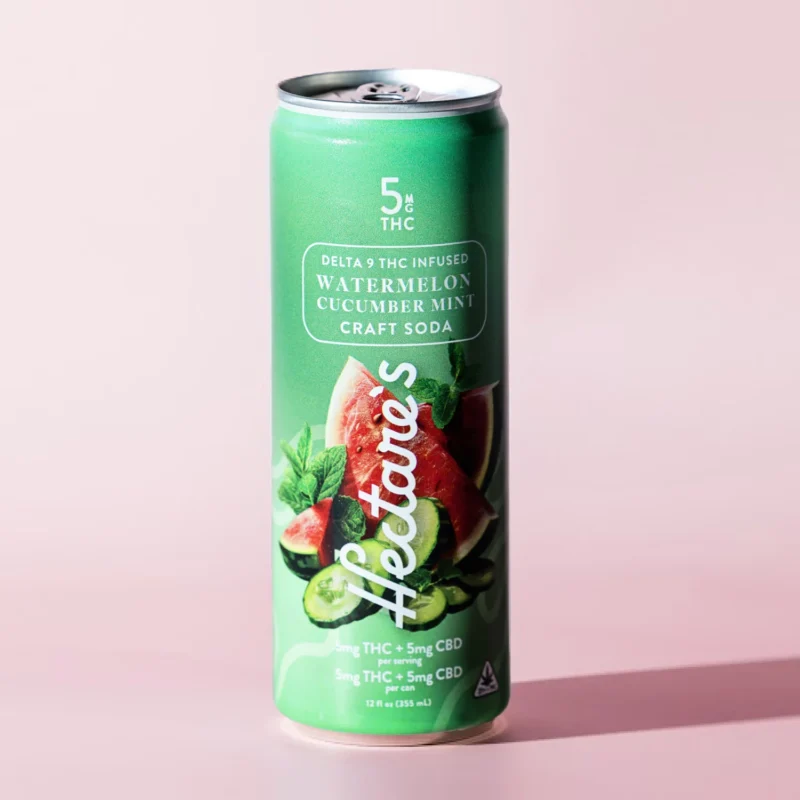 Watermelon Cucumber Mint Delta 9 Craft Soda