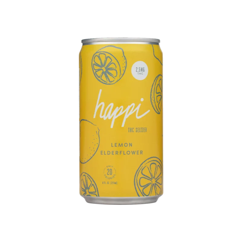Lemon Elderflower THC Seltzer