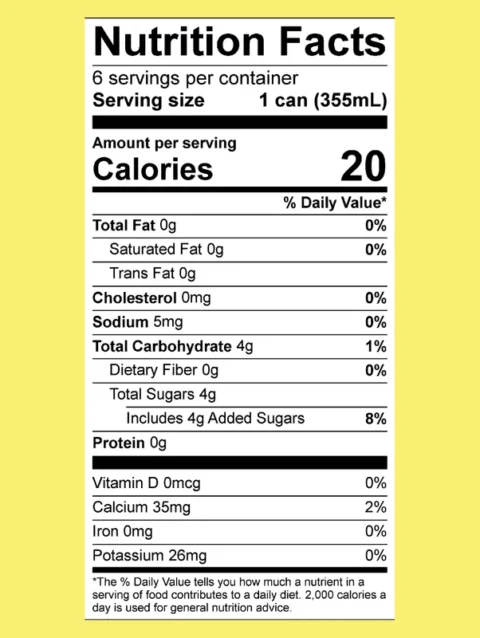 Lemon THC Light Seltzer