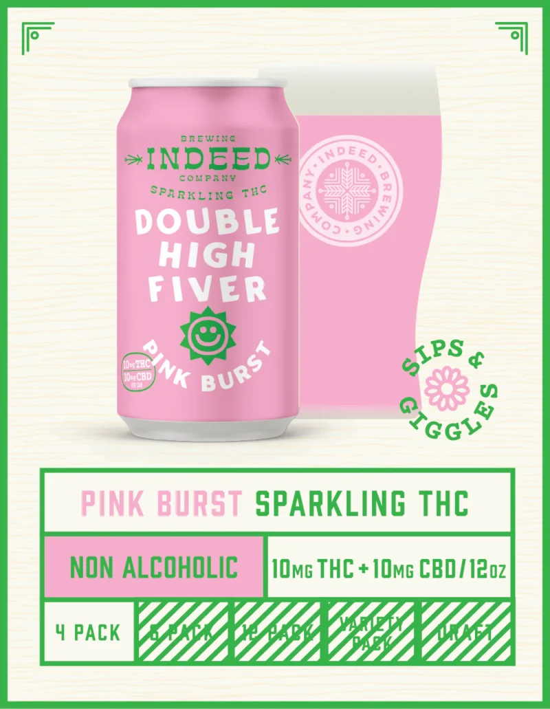Double High Fiver Pink Burst