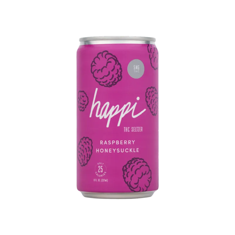 Raspberry Honeysuckle THC Seltzer