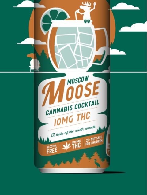 THC Cocktail – Moscow Moose