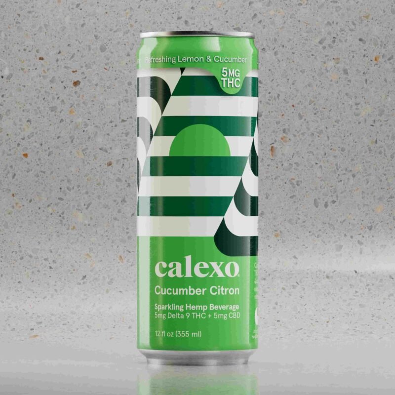 Cucumber Citron 12oz. Sparkling Hemp Beverage