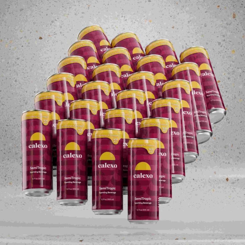 Calexo SemiTropic Sparkling Beverage – Tropical Flavor & Non-Alcoholic – Refreshing & Low-Calorie Drink - Image 6