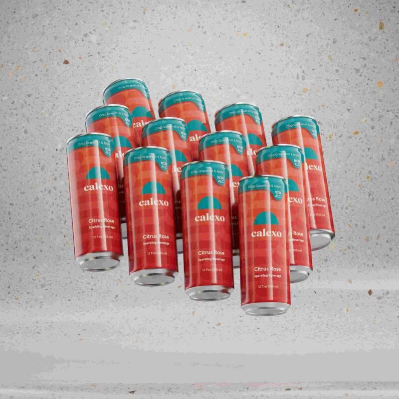Citrus Rose 12oz. Sparkling Beverage (Classic Non-Alcoholic)