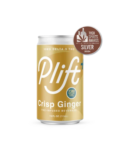 Plift+ (10mg THC) - Crisp Ginger 8pk