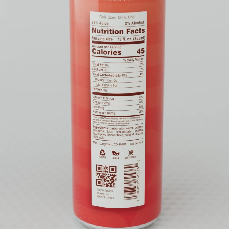 Calexo Citrus Rose Sparkling Beverage – Non-Alcoholic Refreshment with Delightful Floral & Citrus Notes - Image 4
