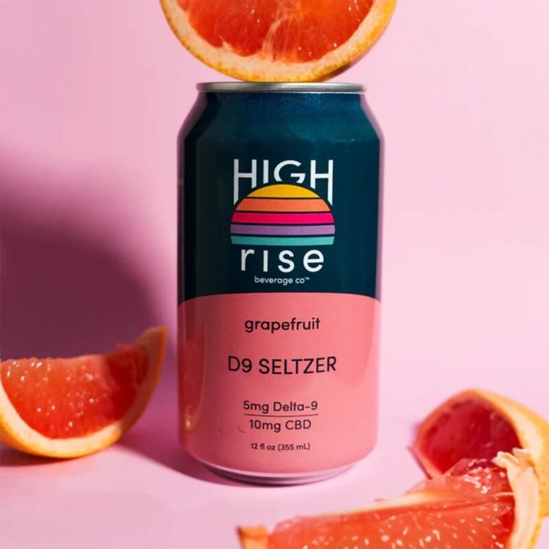 Grapefruit D9 THC Seltzer