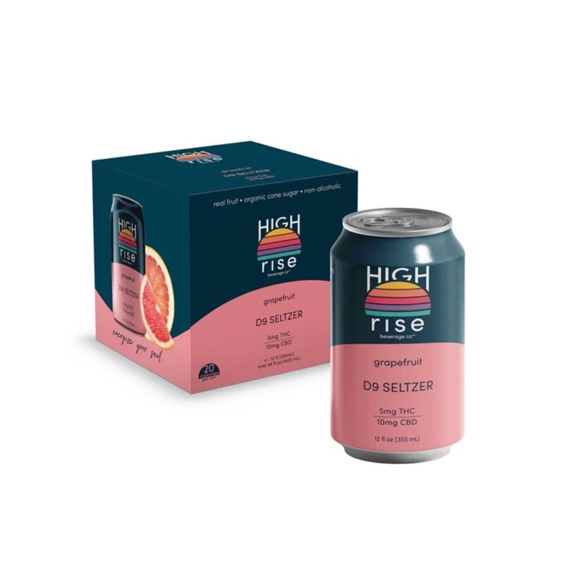 Grapefruit D9 THC Seltzer