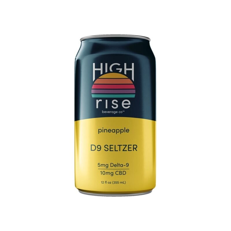 Pineapple D9 THC Seltzer